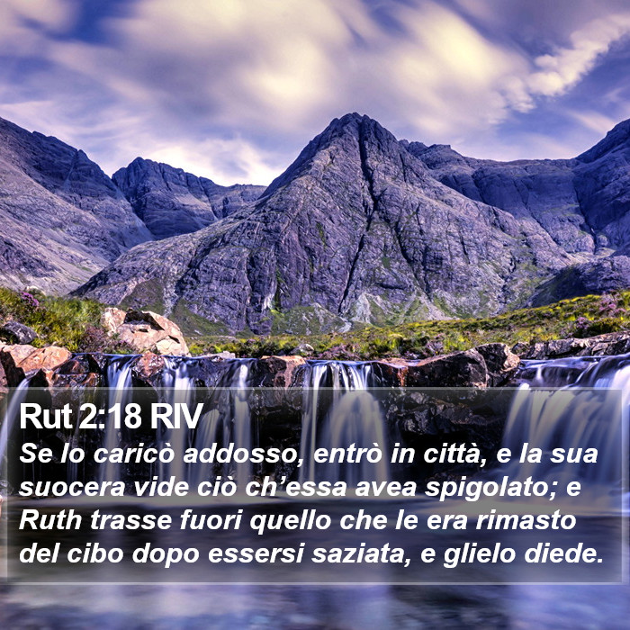 Rut 2:18 RIV Bible Study