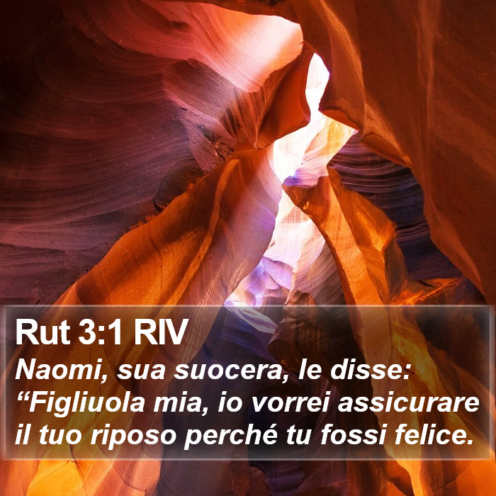 Rut 3:1 RIV Bible Study