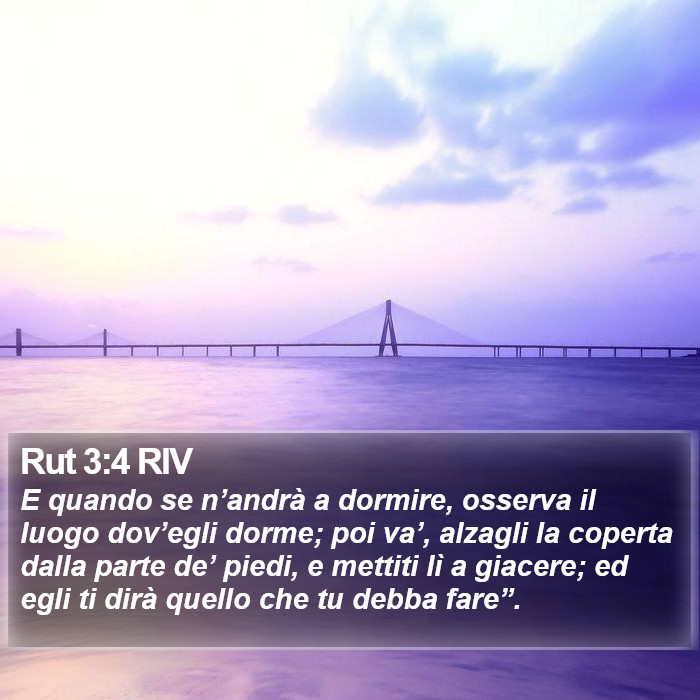 Rut 3:4 RIV Bible Study