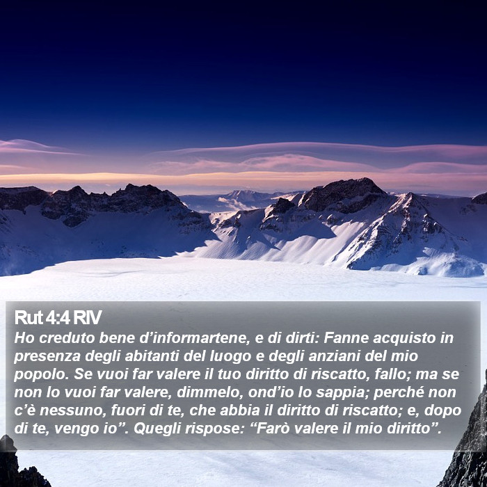 Rut 4:4 RIV Bible Study