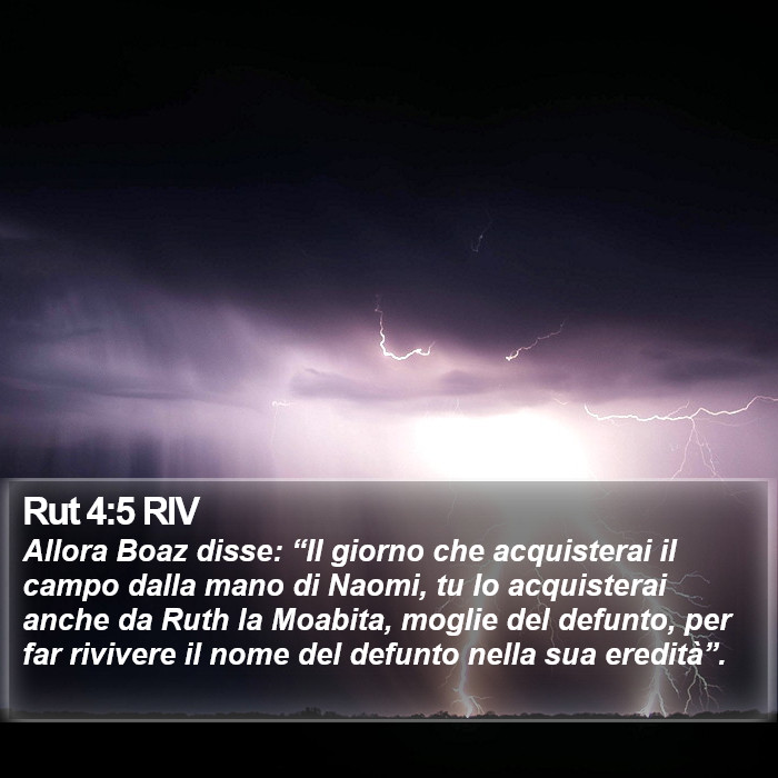 Rut 4:5 RIV Bible Study