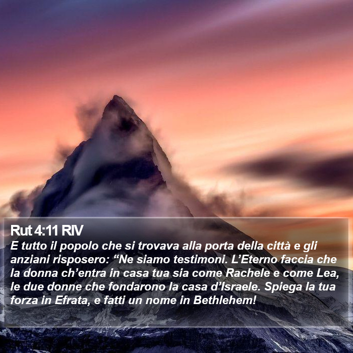 Rut 4:11 RIV Bible Study