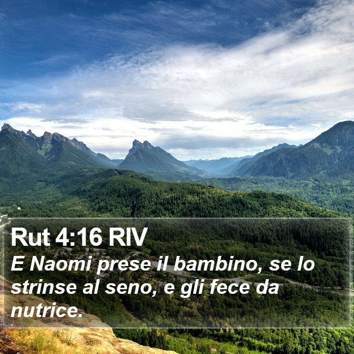 Rut 4:16 RIV Bible Study