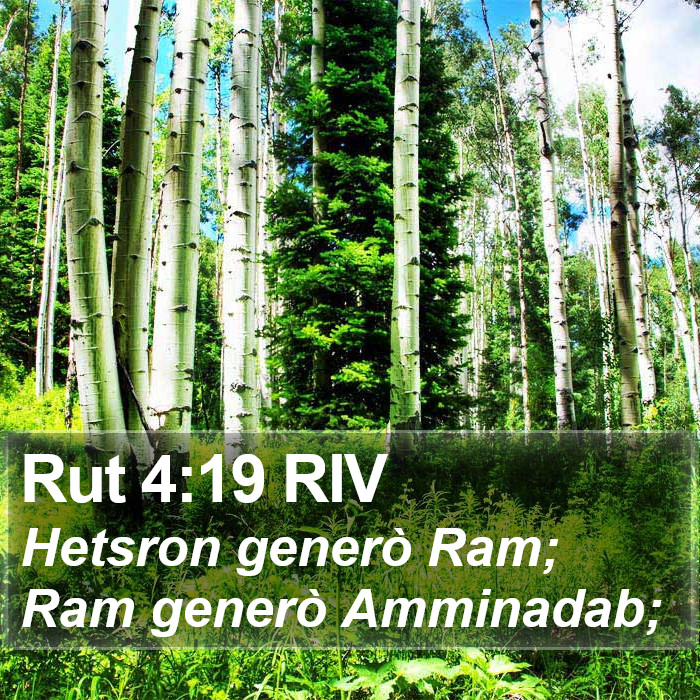 Rut 4:19 RIV Bible Study