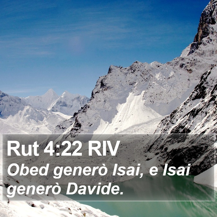 Rut 4:22 RIV Bible Study