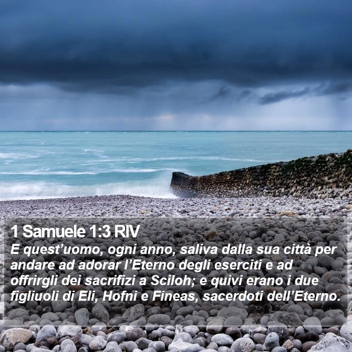 1 Samuele 1:3 RIV Bible Study