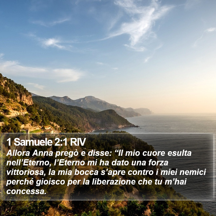 1 Samuele 2:1 RIV Bible Study