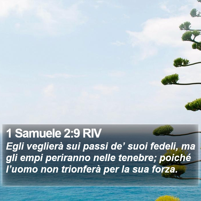 1 Samuele 2:9 RIV Bible Study