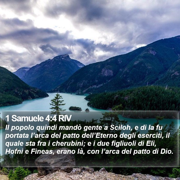 1 Samuele 4:4 RIV Bible Study