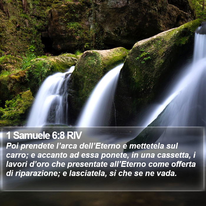 1 Samuele 6:8 RIV Bible Study