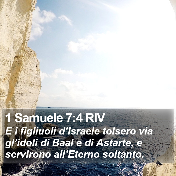 1 Samuele 7:4 RIV Bible Study