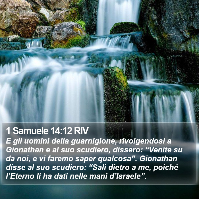 1 Samuele 14:12 RIV Bible Study