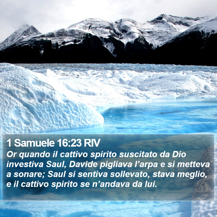 1 Samuele 16:23 RIV Bible Study