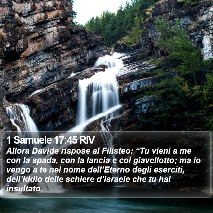 1 Samuele 17:45 RIV Bible Study