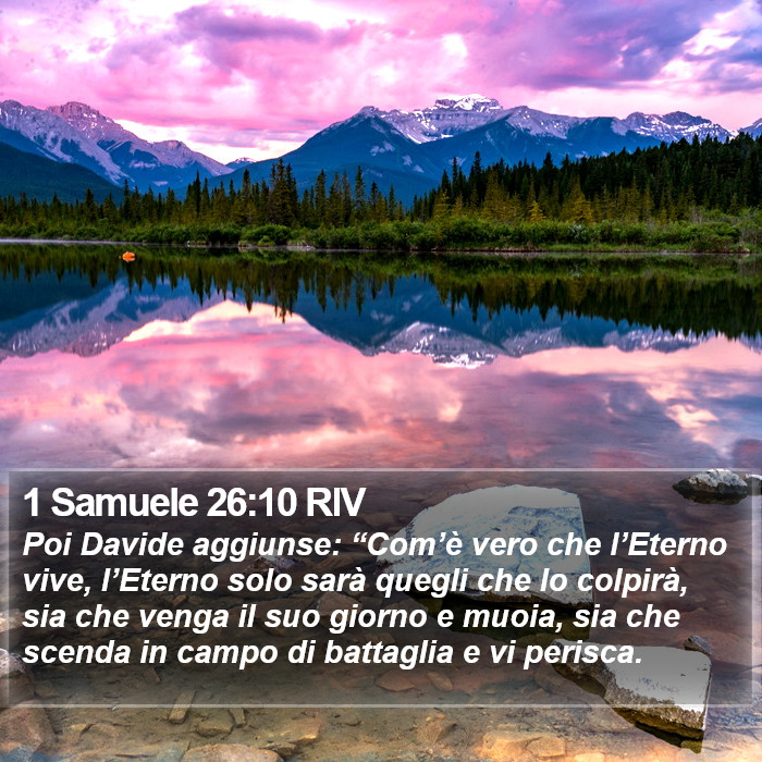 1 Samuele 26:10 RIV Bible Study