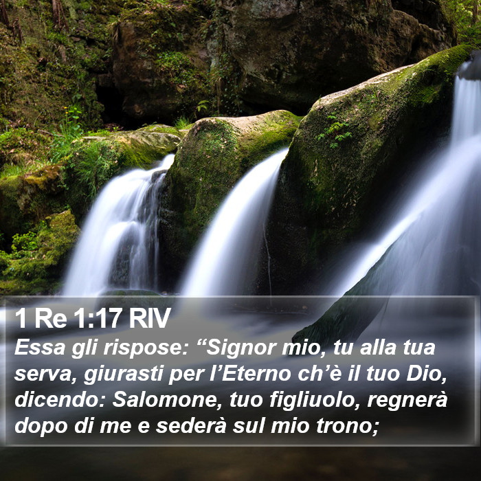 1 Re 1:17 RIV Bible Study