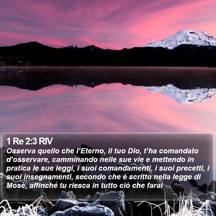 1 Re 2:3 RIV Bible Study