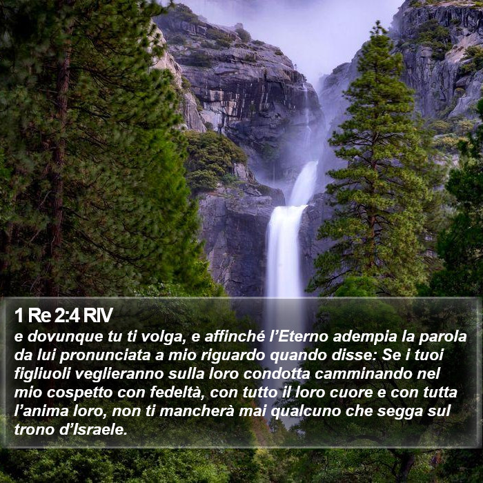 1 Re 2:4 RIV Bible Study
