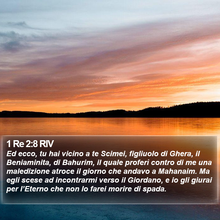 1 Re 2:8 RIV Bible Study