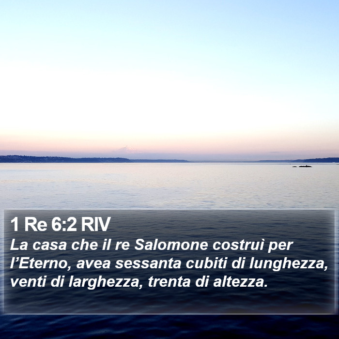 1 Re 6:2 RIV Bible Study