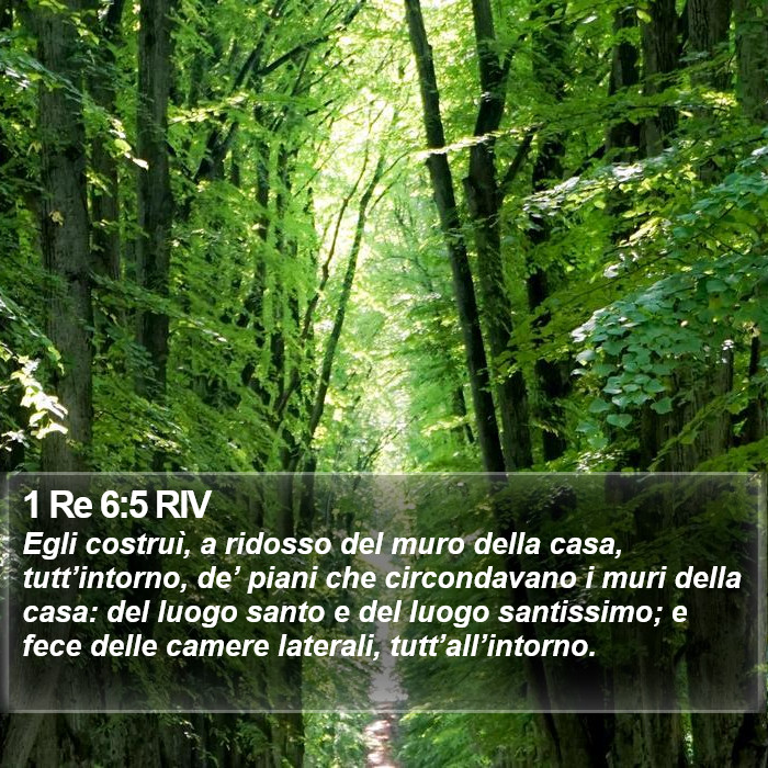 1 Re 6:5 RIV Bible Study