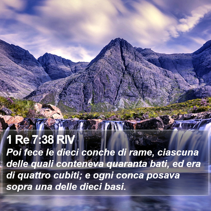 1 Re 7:38 RIV Bible Study