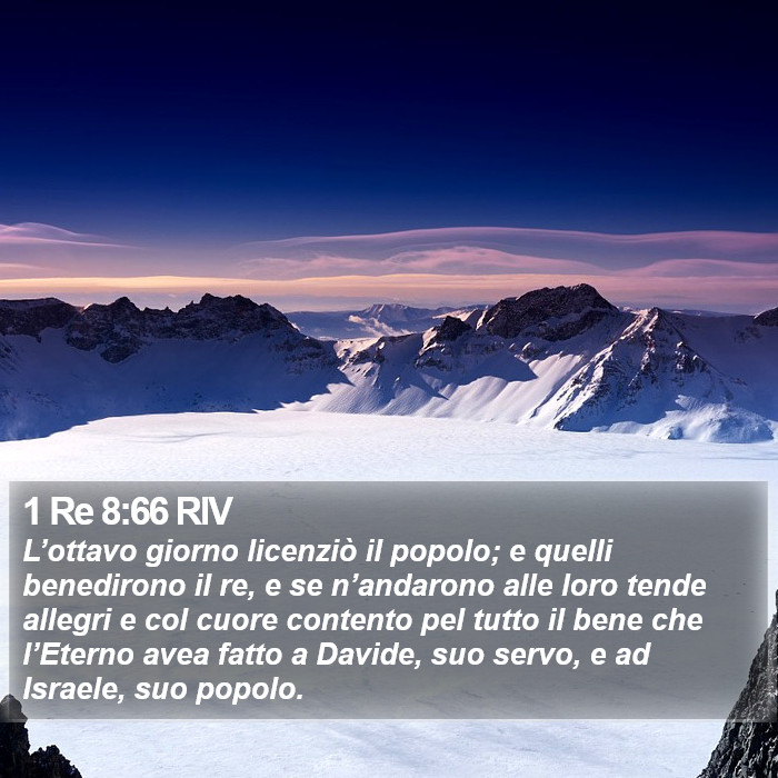 1 Re 8:66 RIV Bible Study