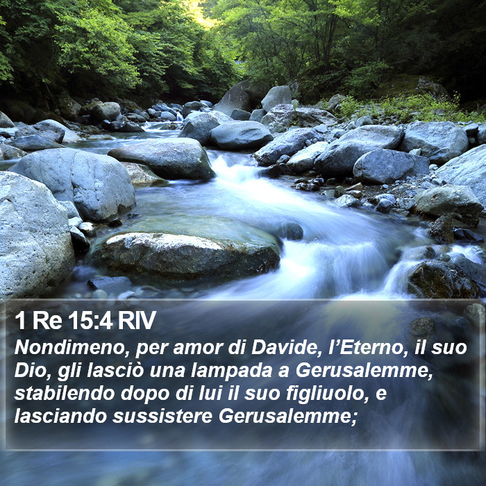 1 Re 15:4 RIV Bible Study