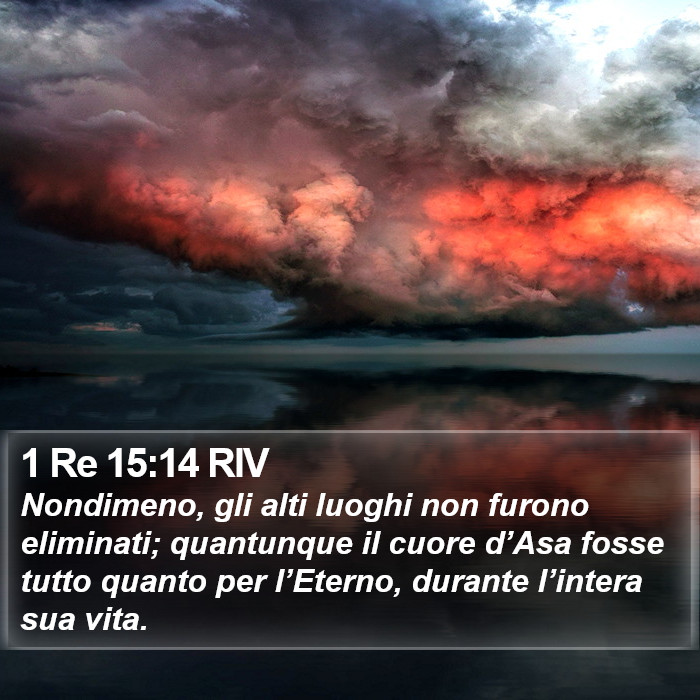 1 Re 15:14 RIV Bible Study