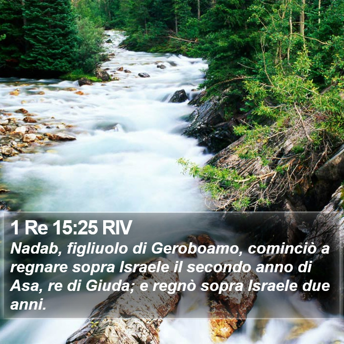 1 Re 15:25 RIV Bible Study