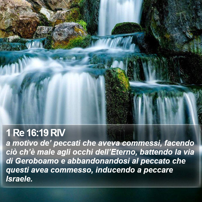 1 Re 16:19 RIV Bible Study