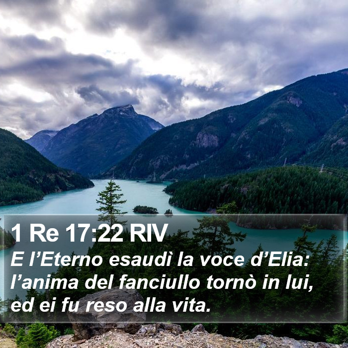 1 Re 17:22 RIV Bible Study