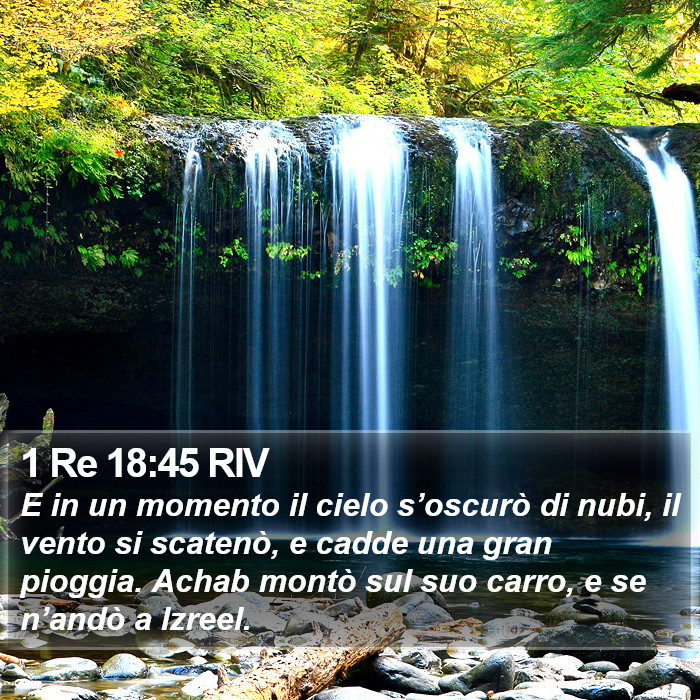 1 Re 18:45 RIV Bible Study