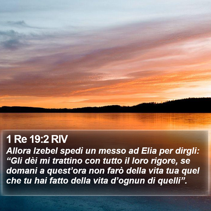 1 Re 19:2 RIV Bible Study