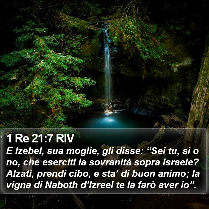 1 Re 21:7 RIV Bible Study