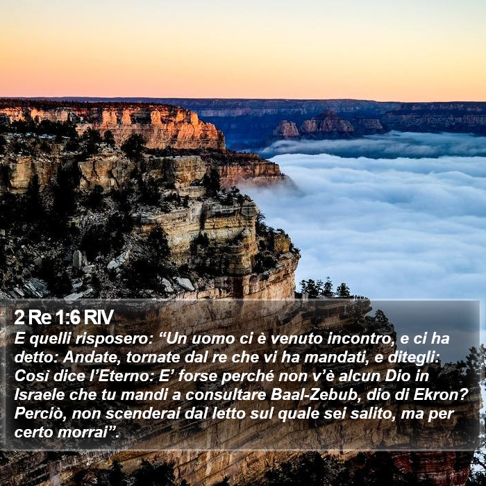 2 Re 1:6 RIV Bible Study