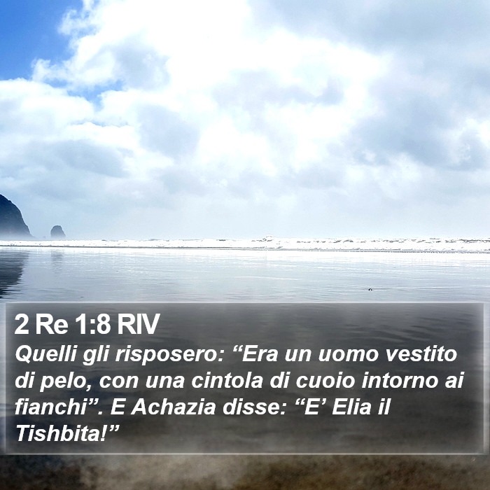 2 Re 1:8 RIV Bible Study