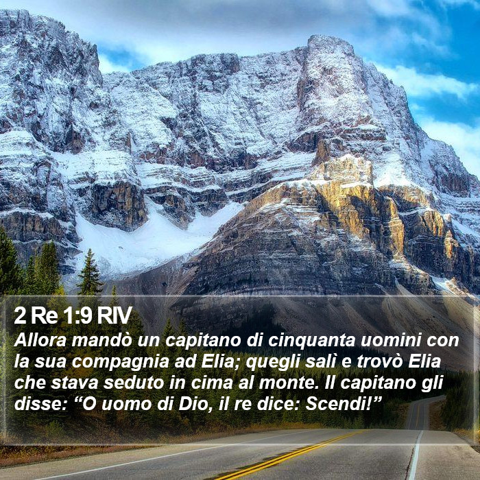 2 Re 1:9 RIV Bible Study