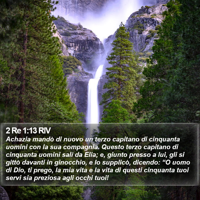 2 Re 1:13 RIV Bible Study