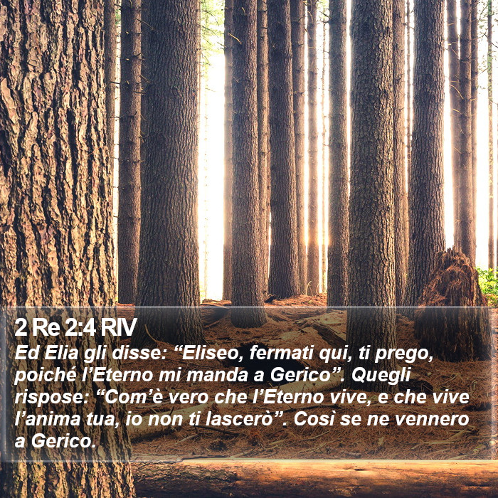 2 Re 2:4 RIV Bible Study