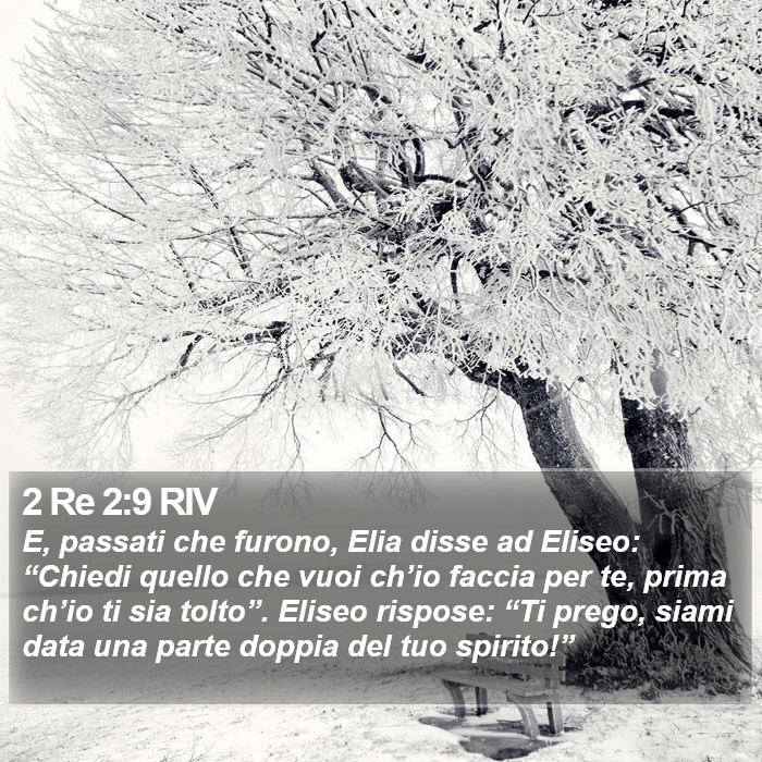2 Re 2:9 RIV Bible Study