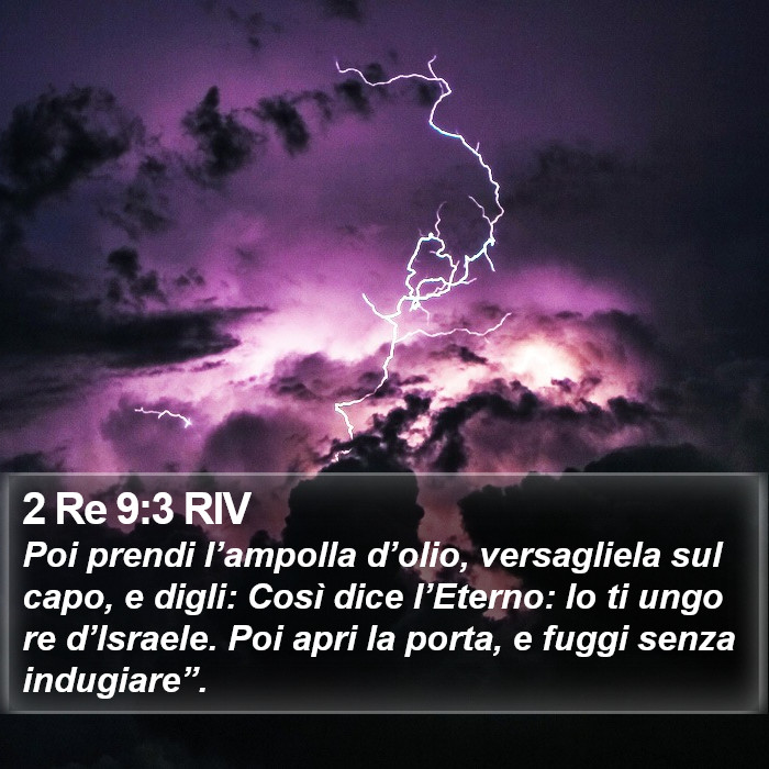 2 Re 9:3 RIV Bible Study