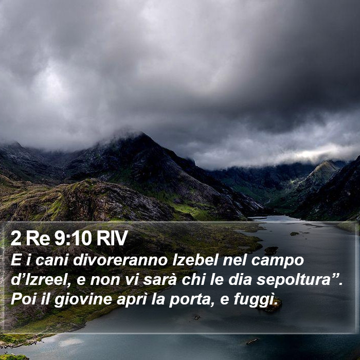 2 Re 9:10 RIV Bible Study