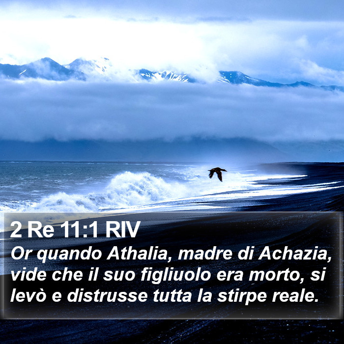2 Re 11:1 RIV Bible Study