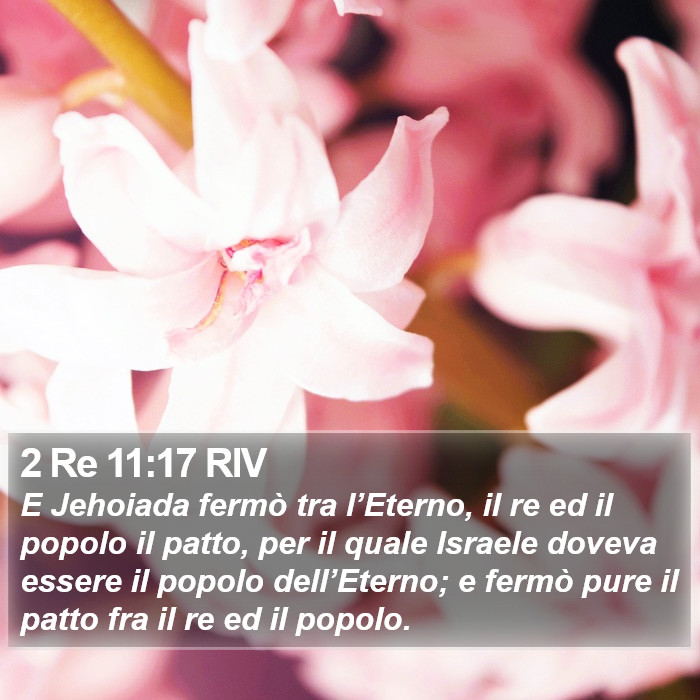 2 Re 11:17 RIV Bible Study