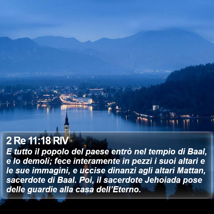 2 Re 11:18 RIV Bible Study