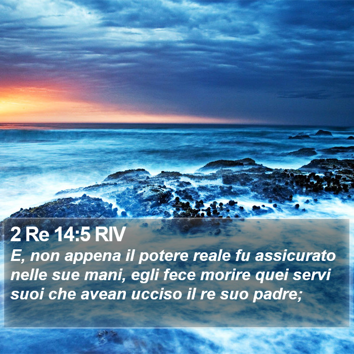 2 Re 14:5 RIV Bible Study