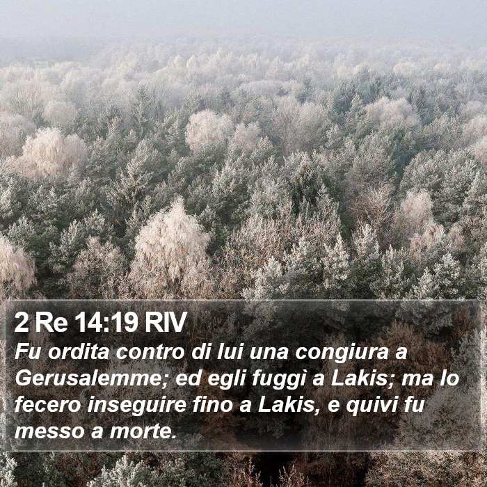 2 Re 14:19 RIV Bible Study