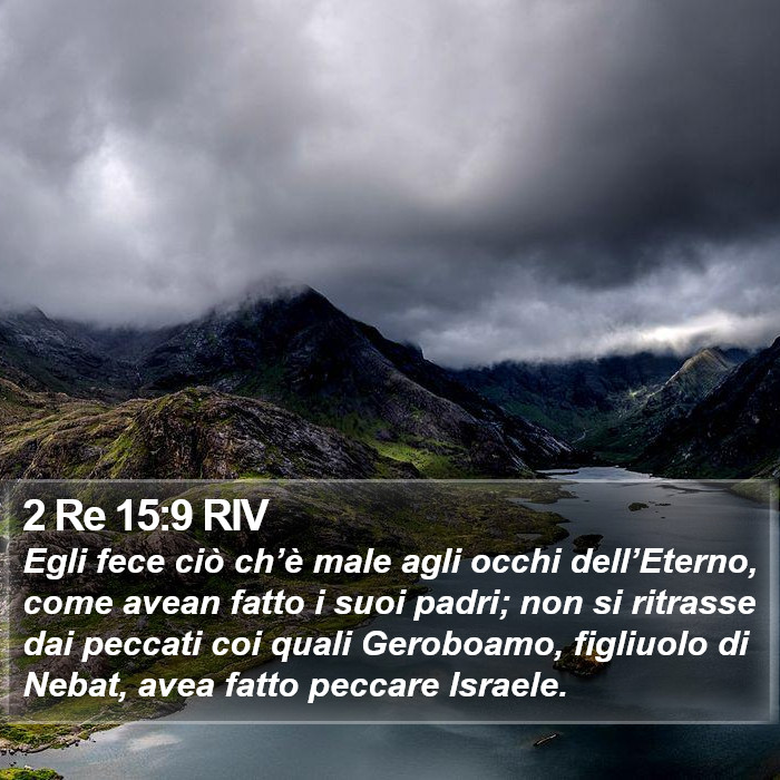 2 Re 15:9 RIV Bible Study