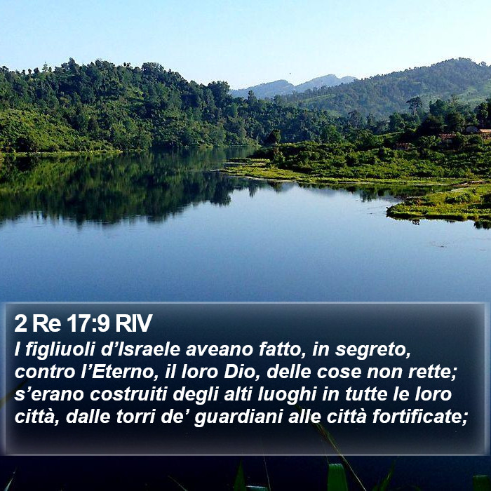 2 Re 17:9 RIV Bible Study